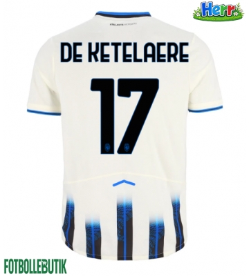 Atalanta Charles De Ketelaere #17 Bortatröja 2025-26 Kortärmad